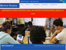 Tablet Screenshot of benwayschool.org